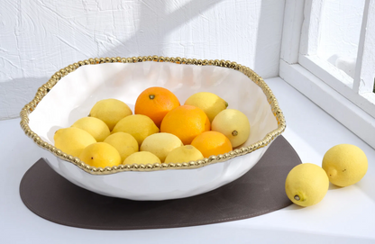 PPB Golden Salerno - Oversized Serving Bowl (1713WG)