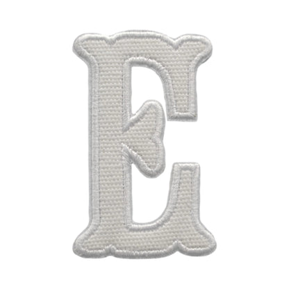 Letter Appliques - White Canvas