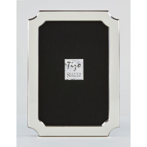 TZD Sterling Frame - Plain Art Deco -