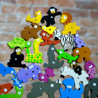 Animal Parade A To Z Puzzle & Playset