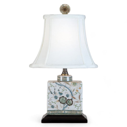 Rectangular Box Lamp - Twine Garden - 17"H