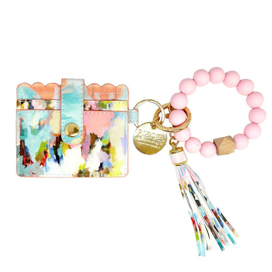 LPK Brooks Avenue Keychain Wristlet Wallet