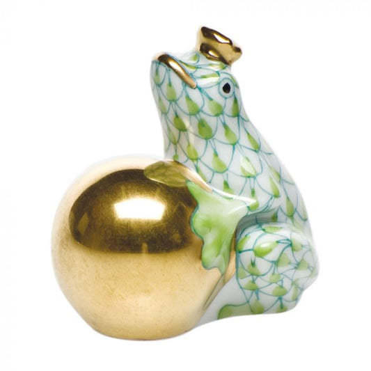 Frog with Crown - Keylime