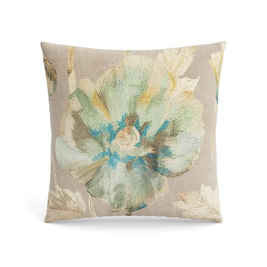 Opium Pillow - Azure - 20" X 20"