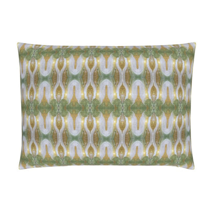 Gilt & Pistachio Lumbar Pillow