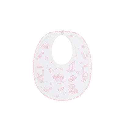 Lone Star Toile - Bib -