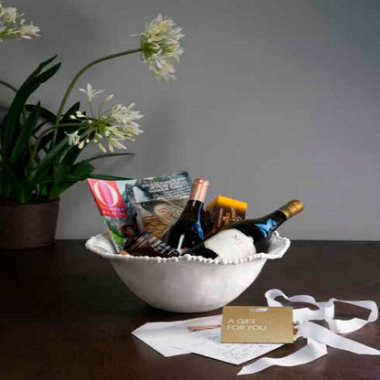 Vida - Alegria - Bowl Large White