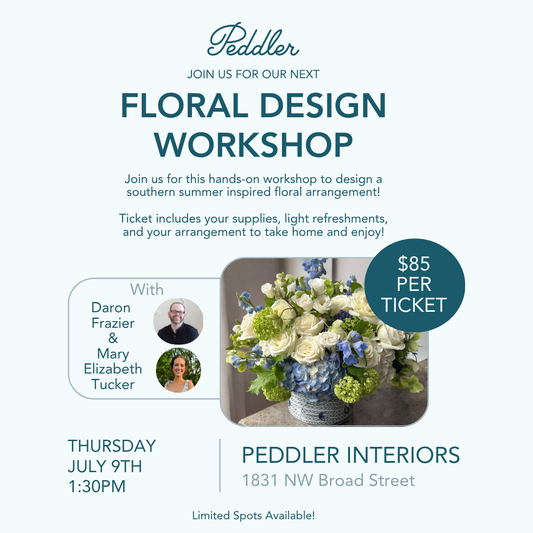 Floral Workshop - Southern Summer - July 9th