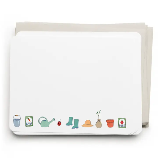 Boxed Notecards - Gardener Flat Notes