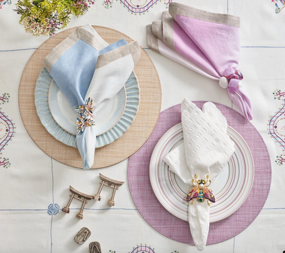 KSB Portofino Round Placemat - Lilac 15" (Retired)