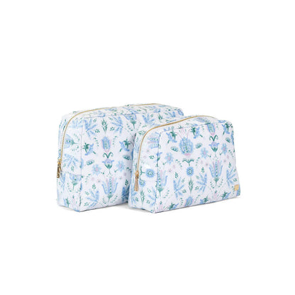 Luxe Gloss Wash Bag - 2 Pc Set - Seychelles