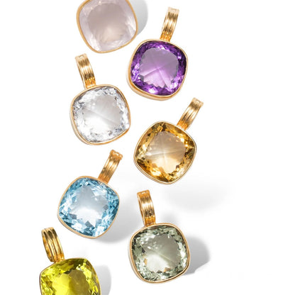 DMD P Faceted Maxi Enhancer - Golden Citrine