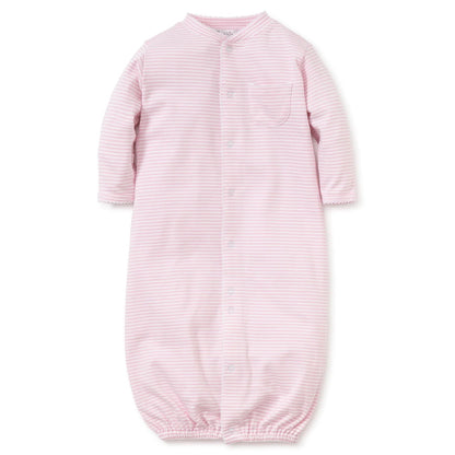 Simple Stripes - Convertible Gown - NB