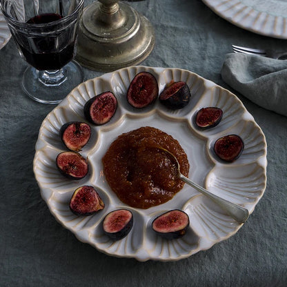 Cristal - White - Aperitif Dish 10"