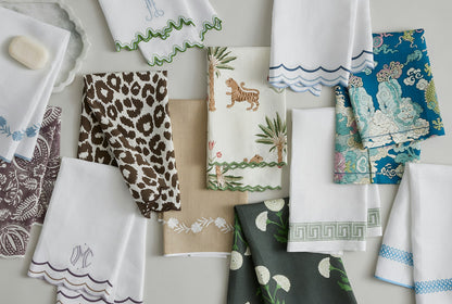 Tiger Palm - Guest Towel - Set of 2