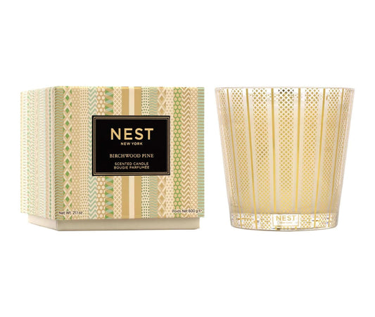 NST Birchwood Pine - 3-Wick Candle 21.2 oz