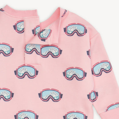 Powder Playtime - Pink - Brushed Fleece Sweatsuit