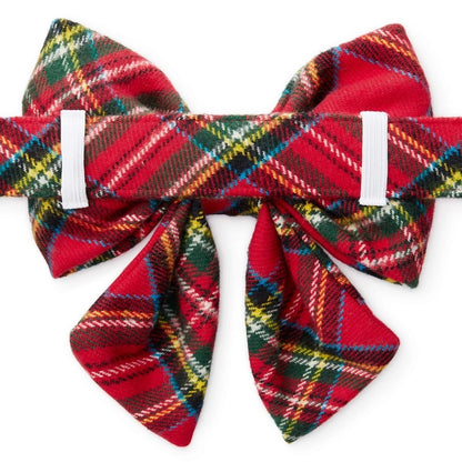 TFD Tartan Plaid Lady Pet Bow -