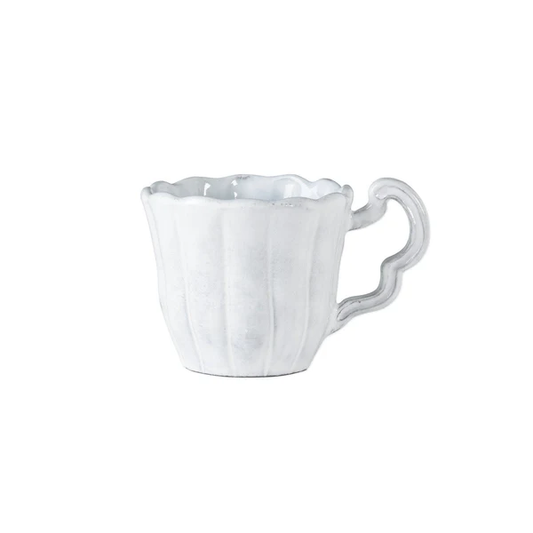 Incanto - White - Scallop Mug 10oz