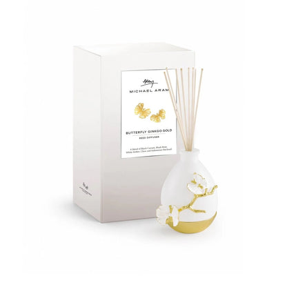 Butterfly Ginkgo Gold Scented Reed Diffuser