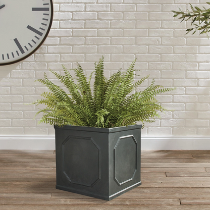Fibreclay Chelsea Planter Boxes - Faux Lead - Extra Large