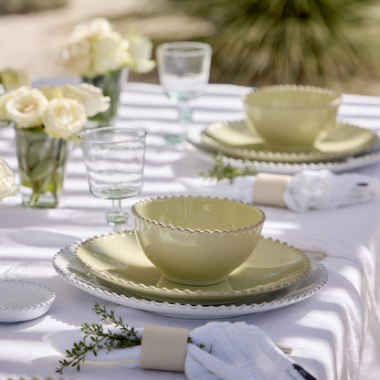 Pearl - Lily Green - Cereal Bowl 7"