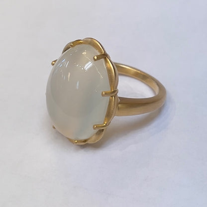 EFJ R - Margot in Moonstone, 18ktYG, 18.09ct - 7