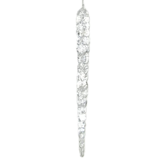 Acrylic Hanging Icicle Ornament 10"