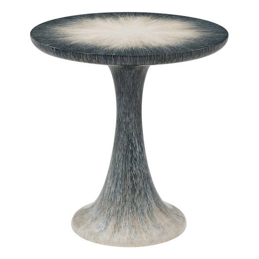 TAF Panos Round Pedestal Side Table W24 x D24 x H25
