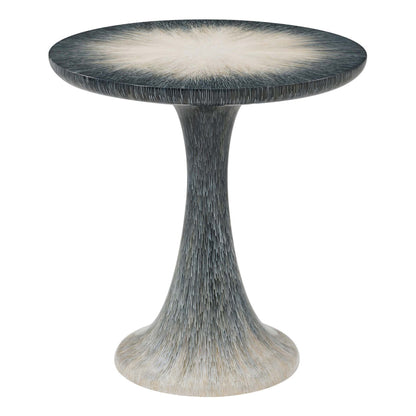 TAF Panos Round Pedestal Side Table W24 x D24 x H25