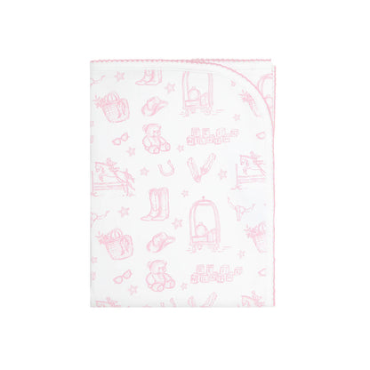 Lone Star Toile - Blanket -