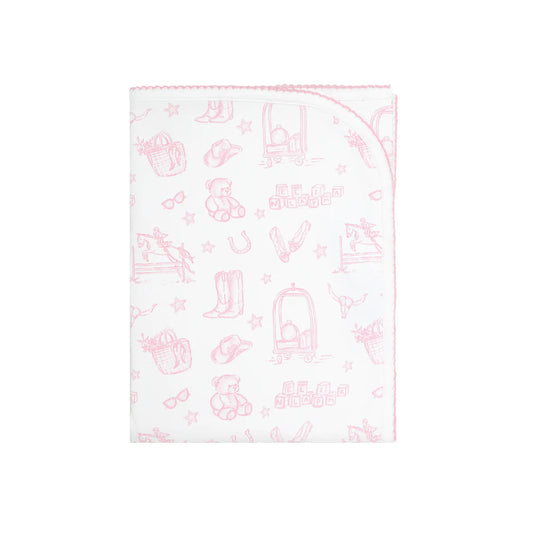 Lone Star Toile - Blanket -