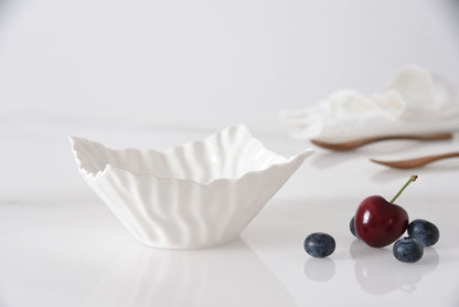 Mascali Bianca - Square Snack Bowl