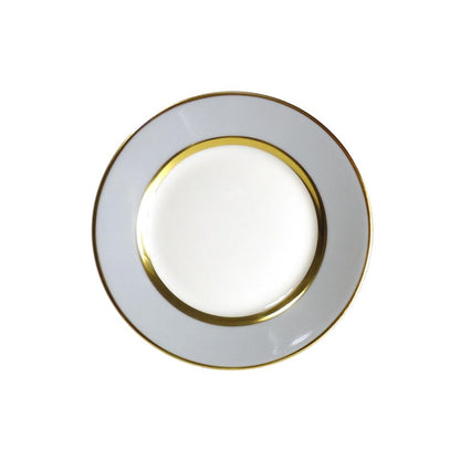 RYL Mak - Grey & Gold - Bread & Butter Plate 6.25"