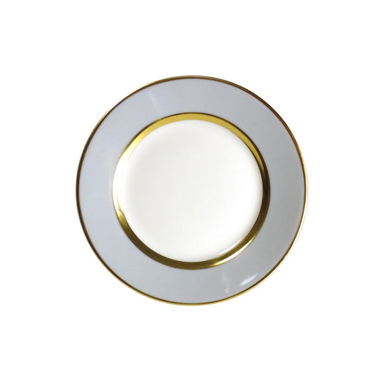 RYL Mak - Grey & Gold - Bread & Butter Plate 6.25"