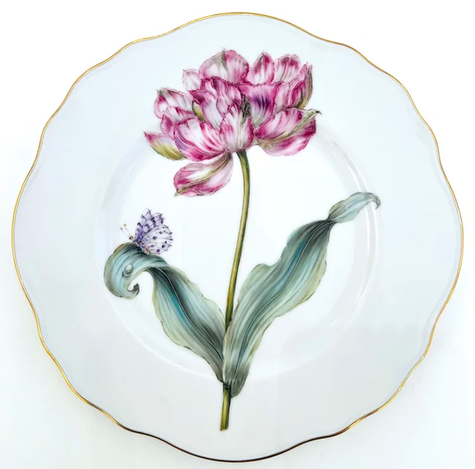 Botanical Treasures - Salad Plate - French Tulip - 8"