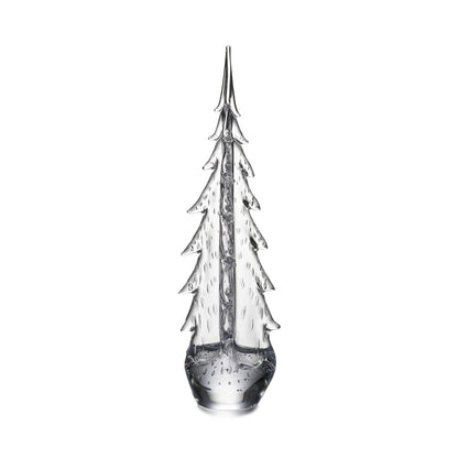 Simon Pearce Glass Evergreen Tree - Bubble Collection -