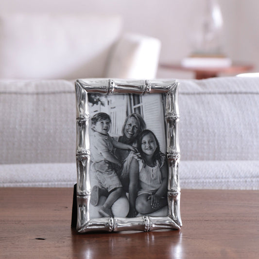 Garden Bamboo - Frame - Silver 8x10