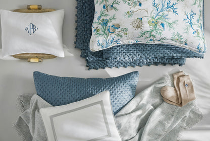 Margaret - Silk Pom Pom Edge Quilt