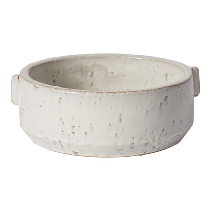 Dorian Bowl - White - Large - 10" X 9" X 3.5"