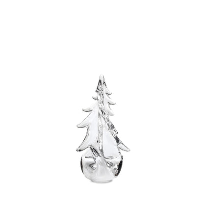 Simon Pearce Glass Evergreen Tree - Vermont Twist Collection -