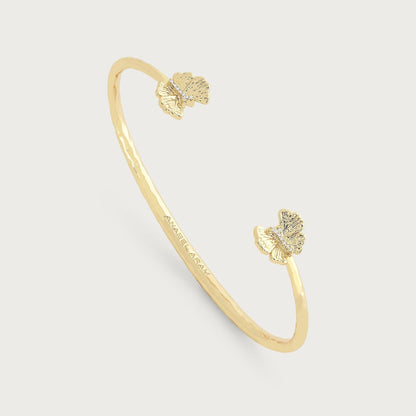 Butterfly - Gold Bangle