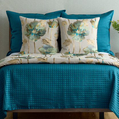 Ready-To-Bed 2.0 Quilted Pillow - Teal - 36" X 30"