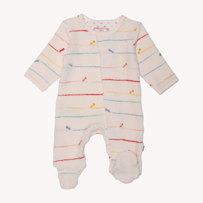 House of Hue - Velour Magnetic Footie -