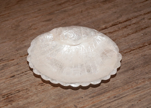 DEK Capiz Shell Scroll Shell Bowl 6" - White