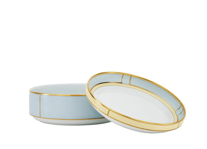 Diva - Celeste - Fruit Bowl + Tureen Cover 9.5"