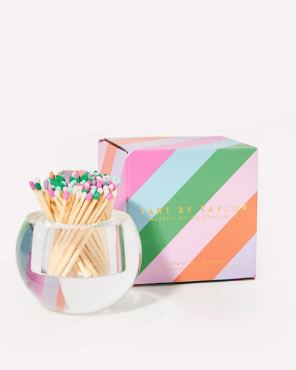 Match Striker Ball with Confetti Matches