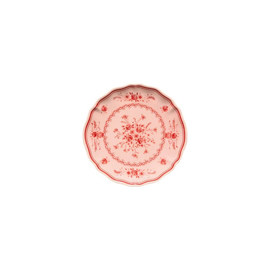 Vila - Pink & Red - Appetizer Plate 7"