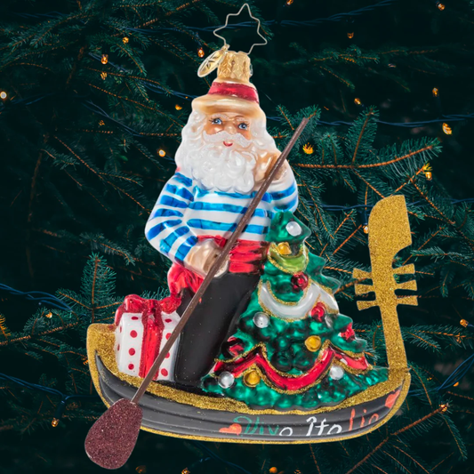 Jolly Gondolier Ornament