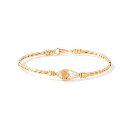 Always By My Side Bracelet - Mother of Pearl - Gold